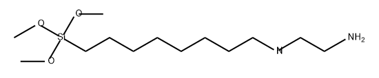 1,2-Ethanediamine, N1-[8-(trimethoxysilyl)octyl]- Structure