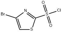 2-Thiazolesulfonyl chloride, 4-bromo- Structure