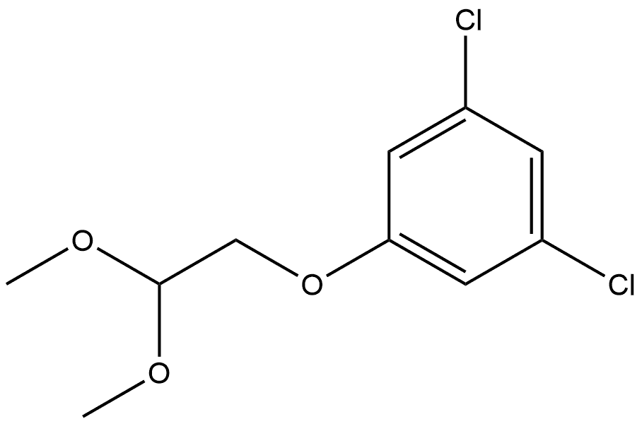 1,3-Dichloro-5-(2,2-dimethoxyethoxy)benzene Structure