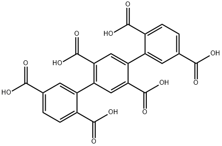 [1,1':4',1''-Terphenyl]-2,2',2'',5,5',5''-hexacarboxylic acid 구조식 이미지