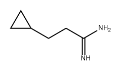 3-Cyclopropylpropanimidamide Structure