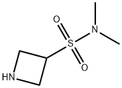 3-Azetidinesulfonamide, N,N-dimethyl- Structure