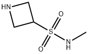 3-Azetidinesulfonamide, N-methyl- Structure