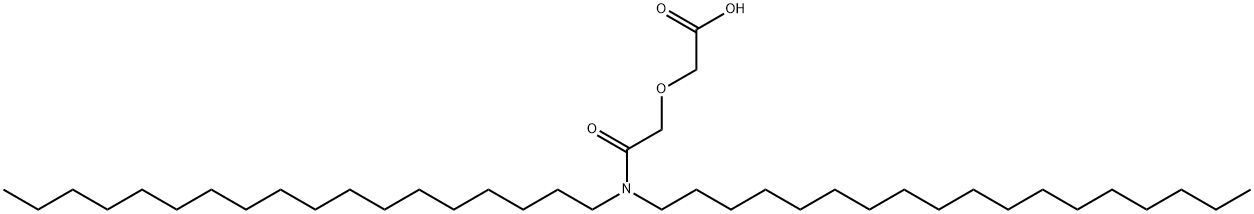 2-[2-(Dioctadecylamino)-2-oxoethoxy]acetic acid Structure