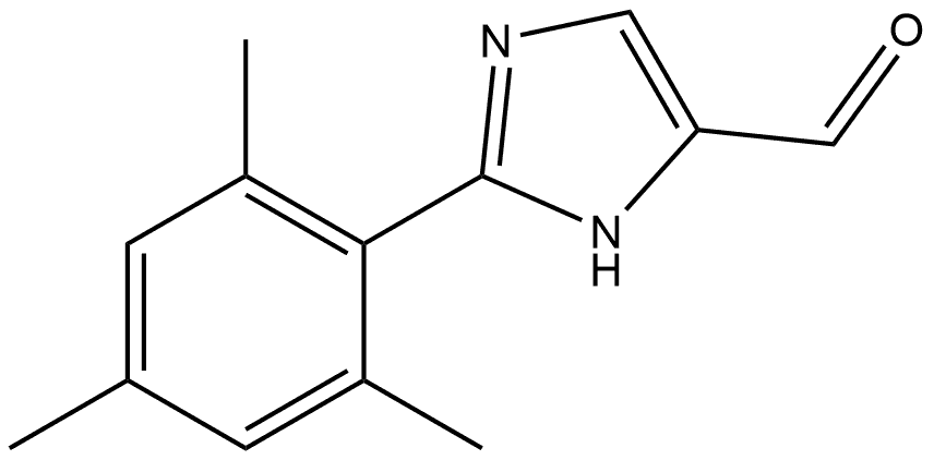 2-Mesityl-1H-imidazole-5-carbaldehyde Structure