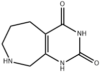 6,7,8,9-Tetrahydro-1H-pyrimido[4,5-c]azepine-2,4(3H,5H)-dione 구조식 이미지