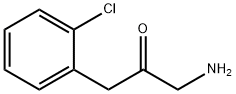 1-amino-3-(2-chlorophenyl)propan-2-one 구조식 이미지