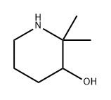 3-Piperidinol, 2,2-dimethyl- 구조식 이미지
