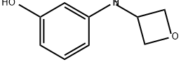 3-[(oxetan-3-yl)amino]phenol Structure