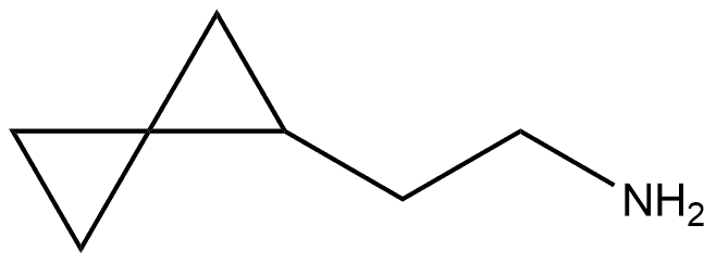 2-(spiro[2.2]pentan-1-yl)ethan-1-amine Structure