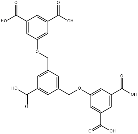 3,5-bis(1-methoxy-3,5-benzene dicarboxylicacid)benzoic acid Structure