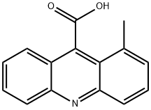 9-Acridinecarboxylic acid, 1-methyl- 구조식 이미지