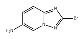 [1,2,4]Triazolo[1,5-a]pyridin-6-amine, 2-bromo- Structure