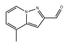 Pyrazolo[1,5-a]pyridine-2-carboxaldehyde, 4-methyl- Structure