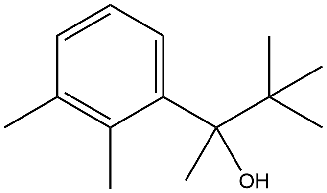 α-(1,1-Dimethylethyl)-α,2,3-trimethylbenzenemethanol Structure