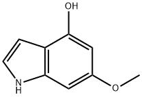 1H-Indol-4-ol, 6-methoxy- Structure