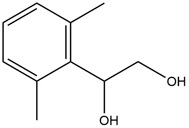 1-(2,6-Dimethylphenyl)-1,2-ethanediol Structure