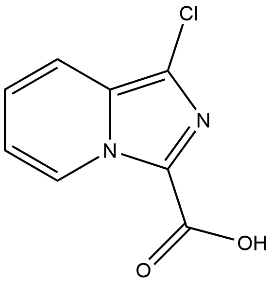 1-chloroimidazo[1,5-a]pyridine-3-carboxylic acid Structure