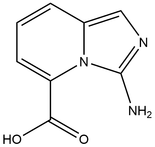 3-Amino-imidazo[1,5-a]pyridine-5-carboxylic acid Structure