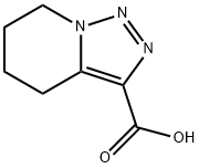 4H,5H,6H,7H-[1,2,3]triazolo[1,5-a]pyridine-3-carbo
xylic acid Structure