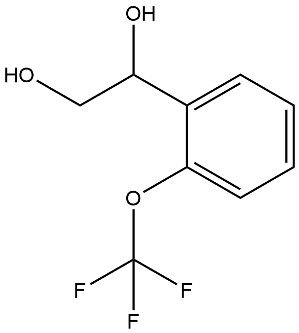 1-[2-(Trifluoromethoxy)phenyl]-1,2-ethanediol Structure