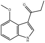 1-(4-methoxy-1H-indol-3-yl)propan-1-one Structure