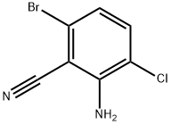 2-Amino-6-bromo-3-chlorobenzonitrile Structure