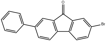 9H-Fluoren-9-one, 2-bromo-7-phenyl- Structure