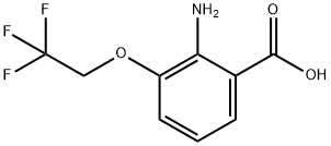 2-Amino-3-(2,2,2-trifluoroethoxy)benzoic acid Structure