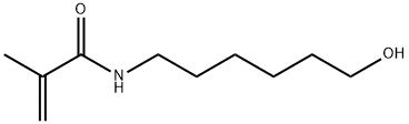 2-Propenamide, N-(6-hydroxyhexyl)-2-methyl- Structure