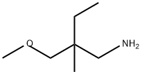 1-Butanamine, 2-(methoxymethyl)-2-methyl- Structure