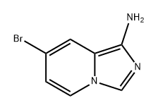 Imidazo[1,5-a]pyridin-1-amine, 7-bromo- Structure