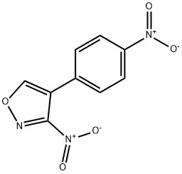 3-nitro-4-(4-nitrophenyl)isoxazole Structure