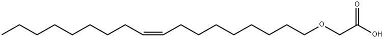 Acetic acid, (9-octadecenyloxy)-, (Z)- (9CI) Structure