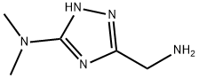 1H-1,2,4-Triazole-3-methanamine, 5-(dimethylamino)- Structure