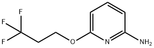 2-Pyridinamine, 6-(3,3,3-trifluoropropoxy)- Structure