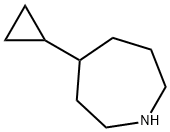 4-cyclopropylazepane hydrochloride 구조식 이미지