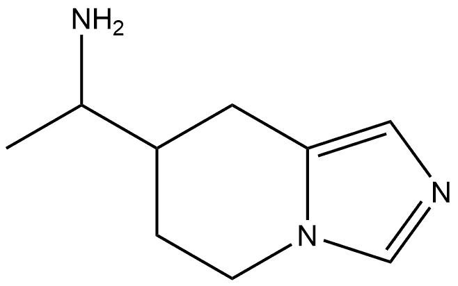 5,6,7,8-Tetrahydro-α-methylimidazo[1,5-a]pyridine-7-methanamine Structure