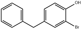 4-Benzyl-2-bromophenol Structure