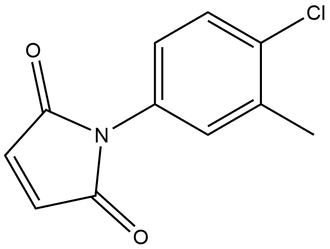 1-(4-Chloro-3-methylphenyl)-1H-pyrrole-2,5-dione Structure