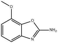 2-Benzoxazolamine, 7-methoxy- Structure