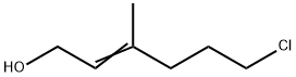 6-chloro-3-methylhex-2-en-1-ol Structure