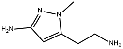 1H-Pyrazole-5-ethanamine, 3-amino-1-methyl- Structure