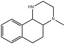 Benzo[f]quinoxaline, 1,2,3,4,4a,5,6,10b-octahydro-4-methyl- Structure