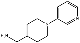 4-Piperidinemethanamine, 1-(3-pyridinyl)- Structure