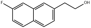 2-Naphthaleneethanol, 7-fluoro- Structure