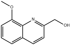 2-Quinolinemethanol, 8-methoxy- Structure