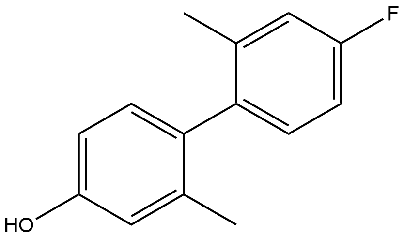 4'-Fluoro-2,2'-dimethyl[1,1'-biphenyl]-4-ol Structure