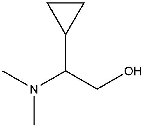 2-cyclopropyl-2-(dimethylamino)ethan-1-ol Structure