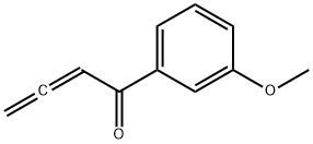 2,3-Butadien-1-one, 1-(3-methoxyphenyl)- 구조식 이미지